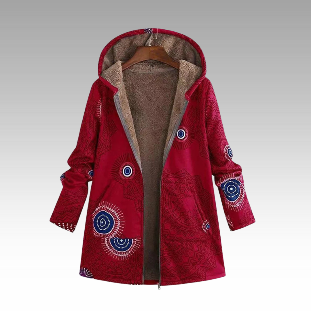 MAUREEN | Cozy Hooded Winter Coat