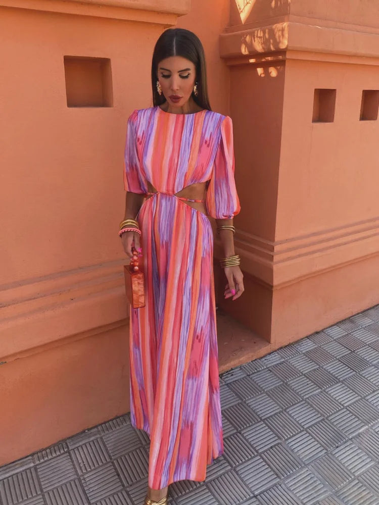 LEONA | Elegant Maxi Dress