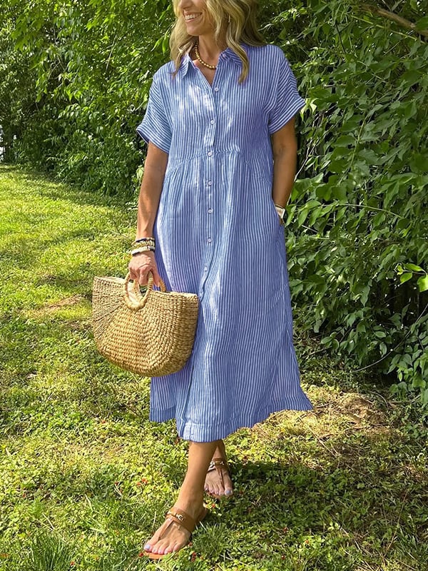 HARPER | Breezy Stripe Dress