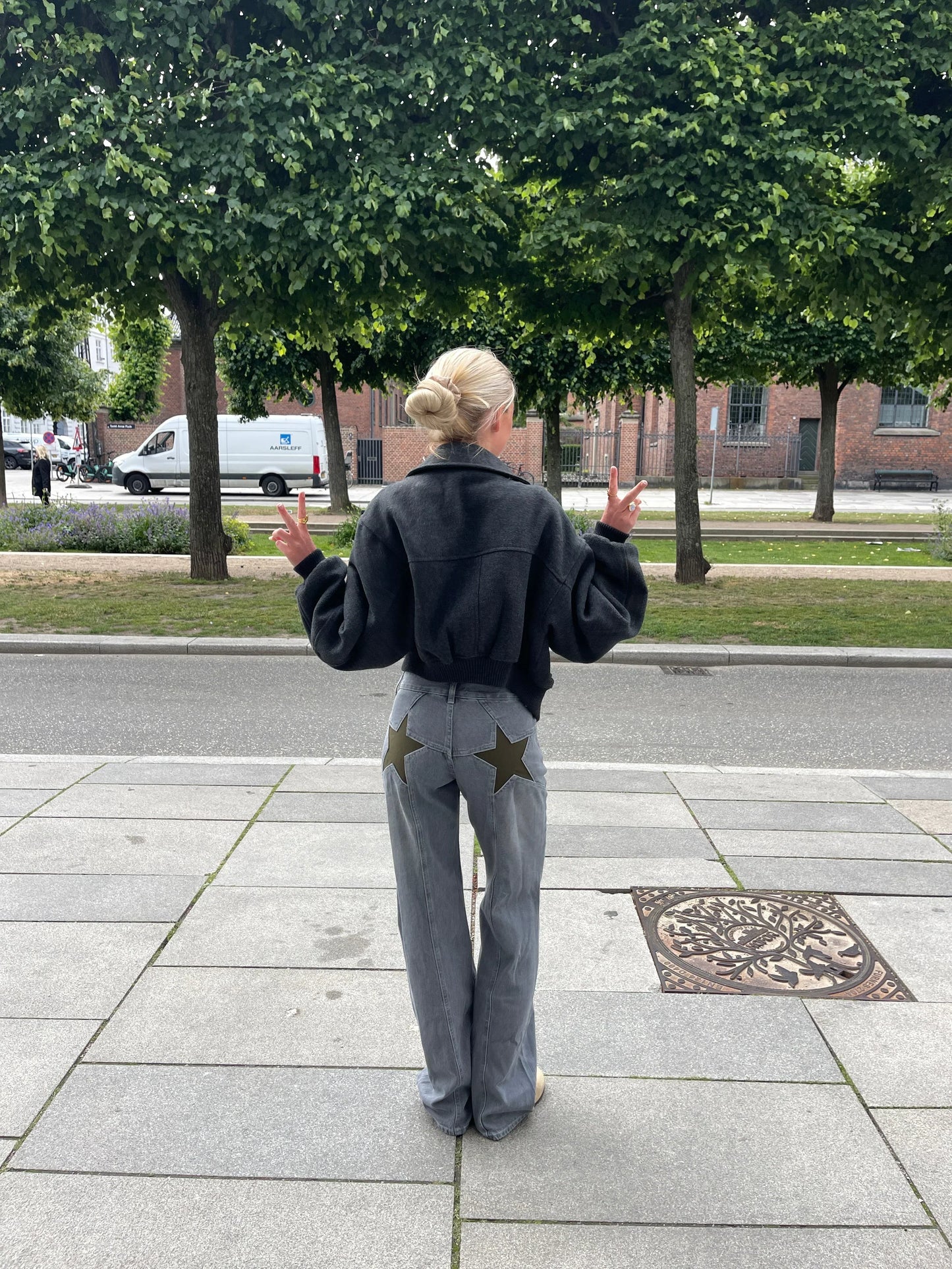 RAYA | Celestial Denim Trousers