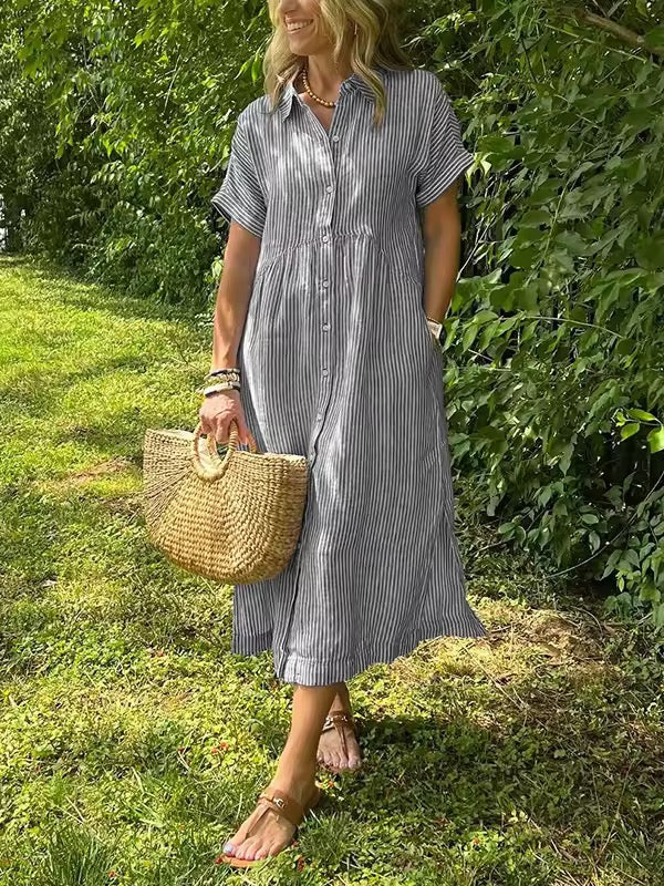 HARPER | Breezy Stripe Dress