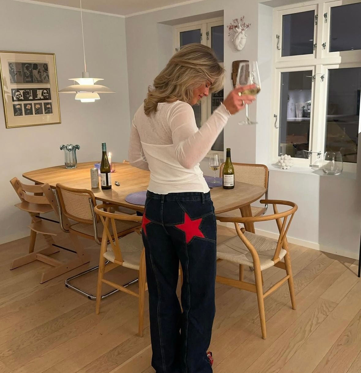 RAYA | Celestial Denim Trousers