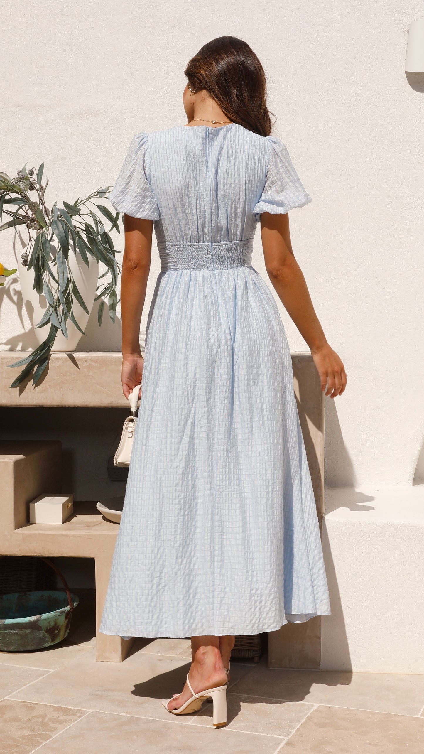 Althea – Delicate Bloom Midi Dress