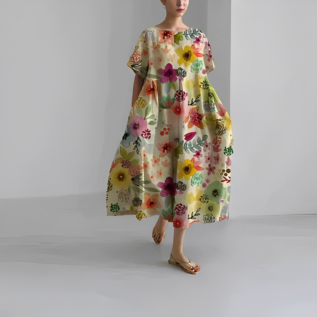 AMELIA | GORGEOUS FLORAL DRESS