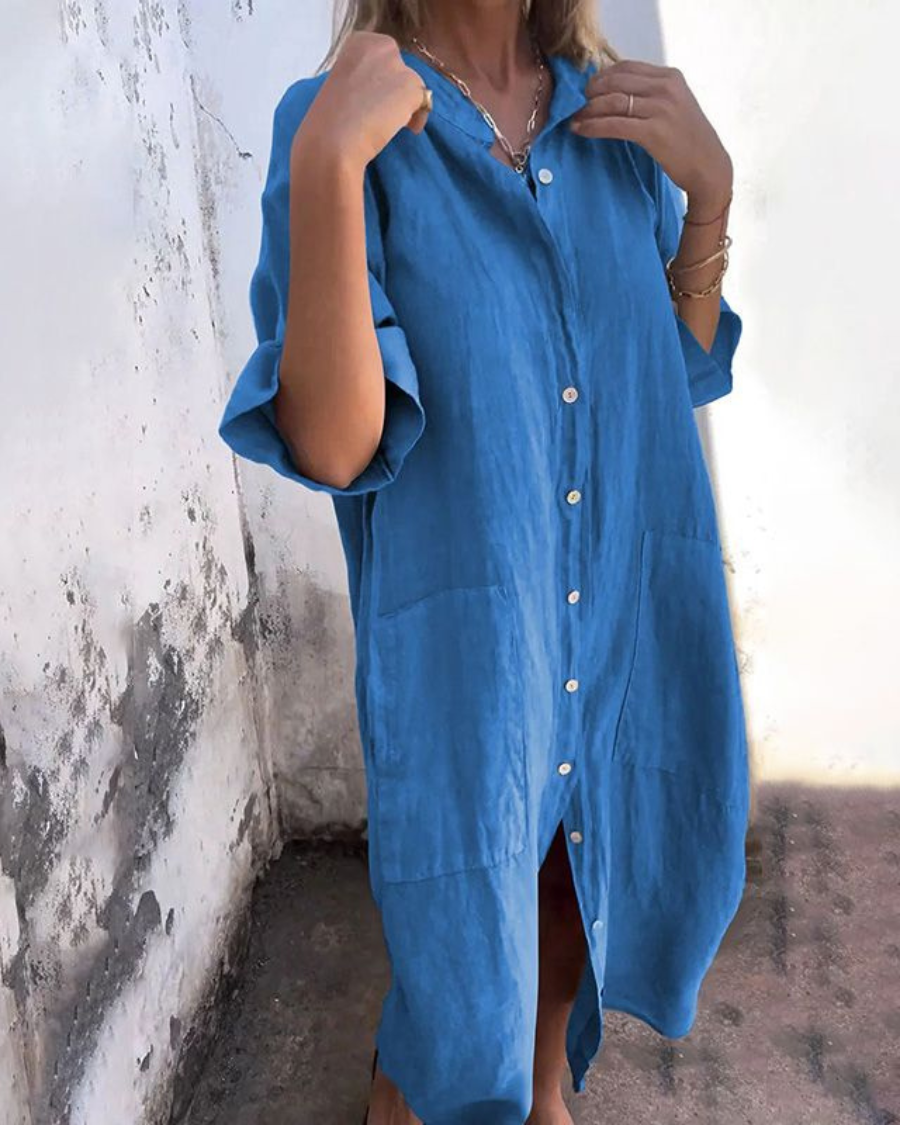 CORALYN | Chic Shirt Dress