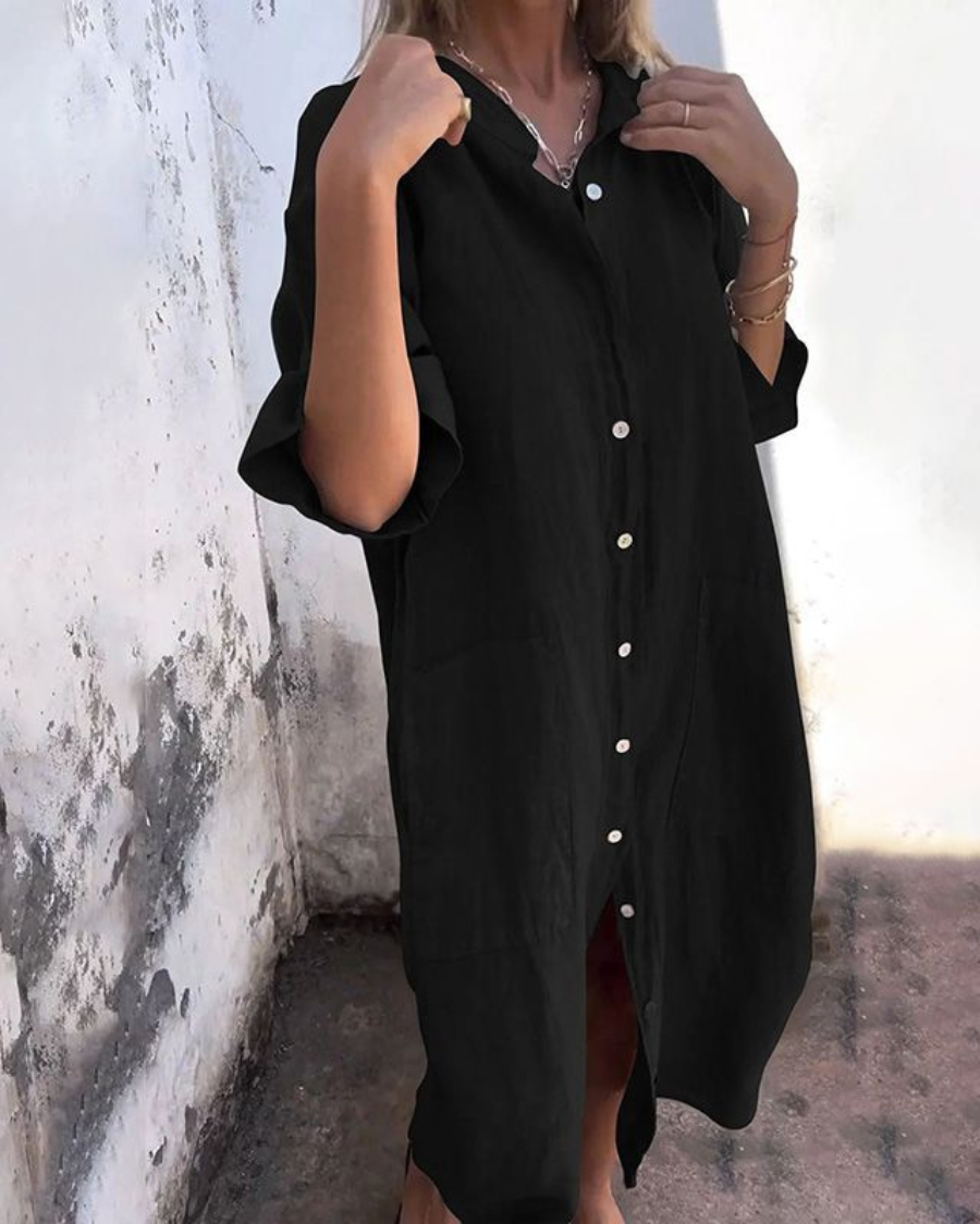 CORALYN | Chic Shirt Dress