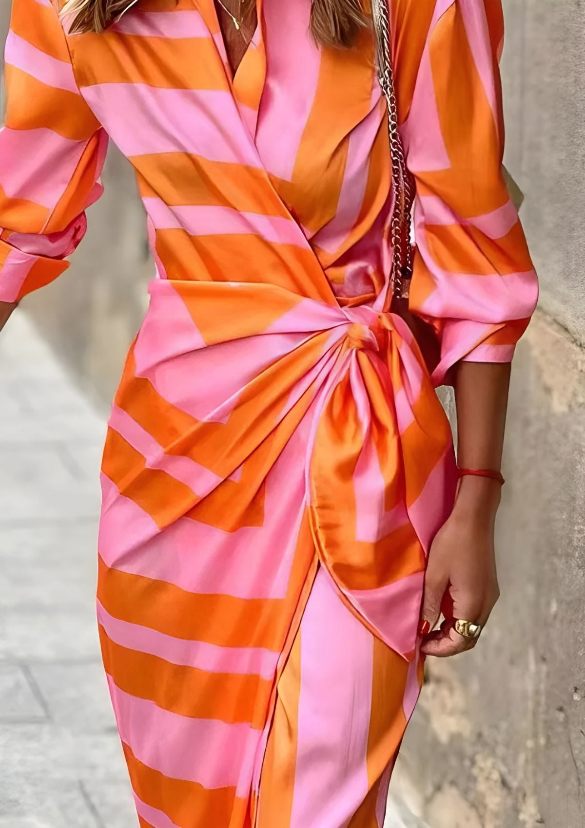 RUTH - ELEGANT WRAP DRESS