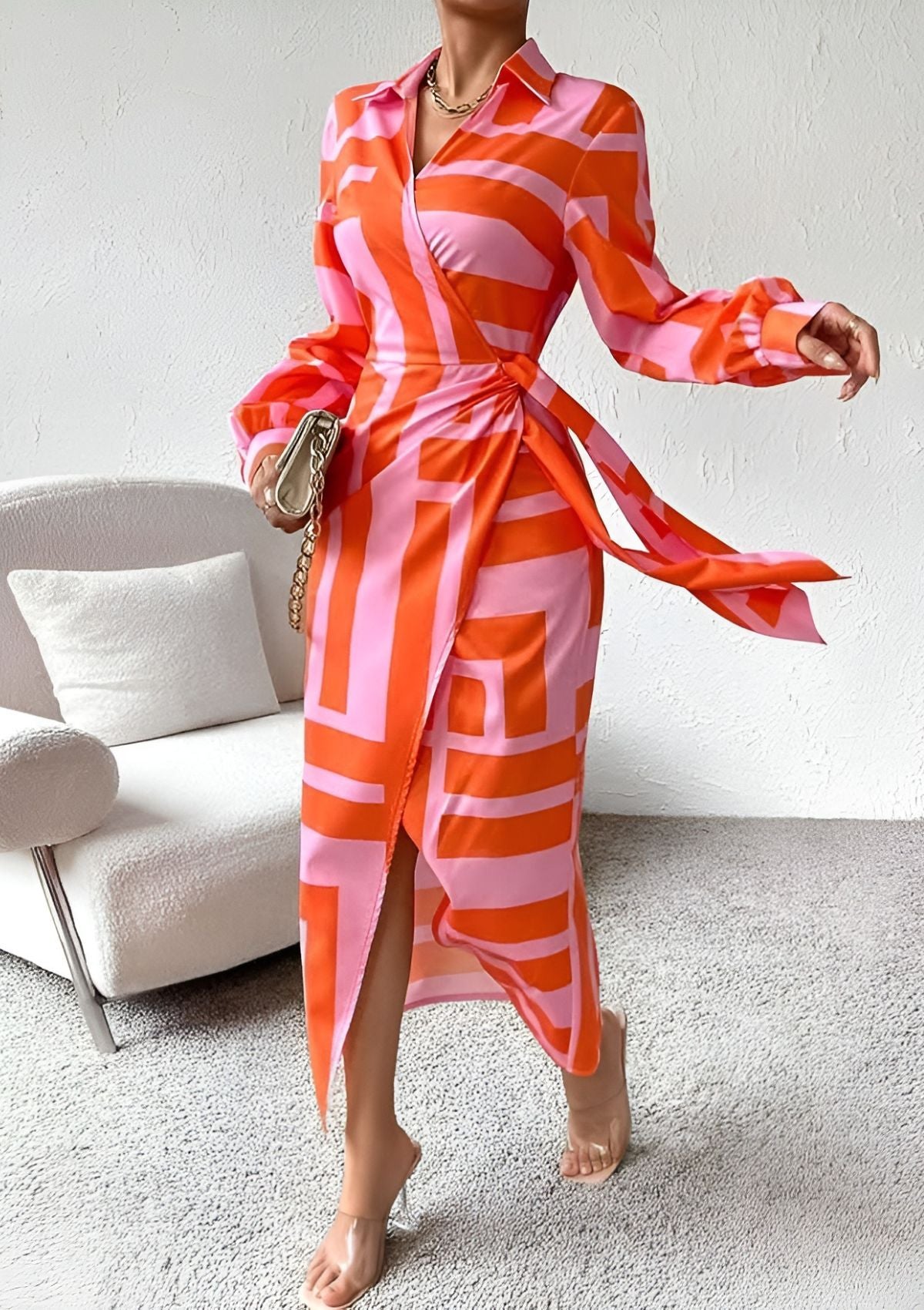 RUTH - ELEGANT WRAP DRESS