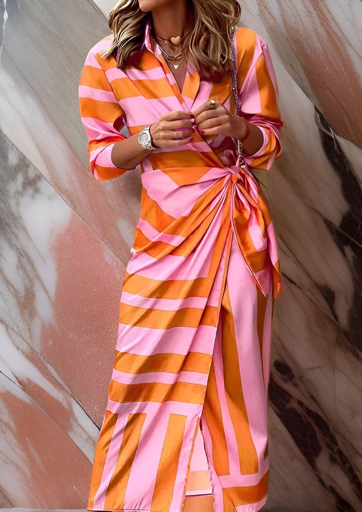 RUTH - ELEGANT WRAP DRESS