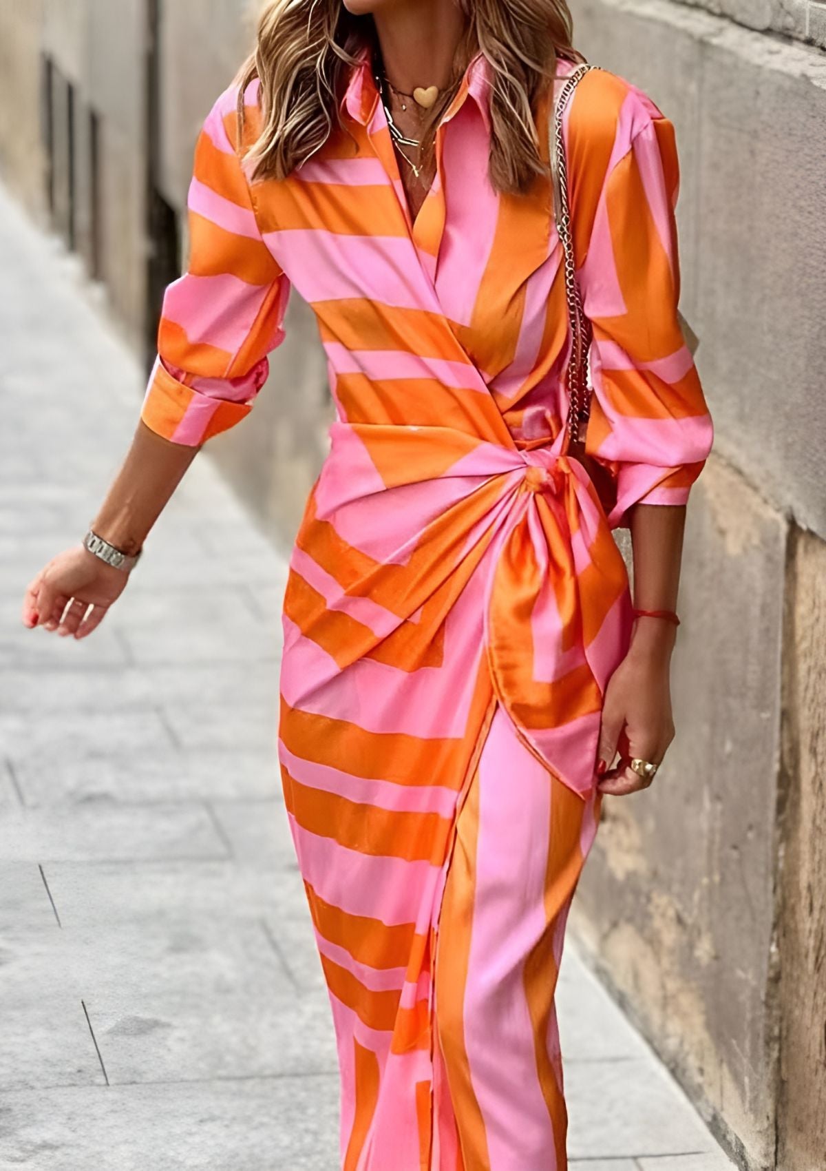 RUTH - ELEGANT WRAP DRESS