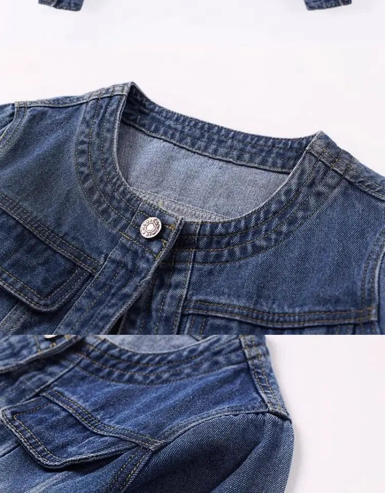 Dakota - Crop Denim Jacket