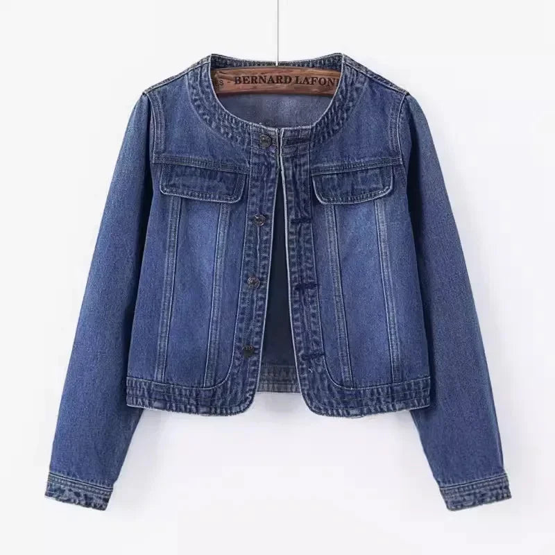 Dakota - Crop Denim Jacket