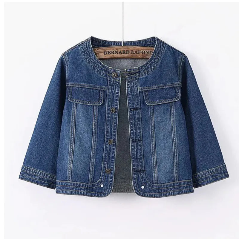 Dakota - Crop Denim Jacket