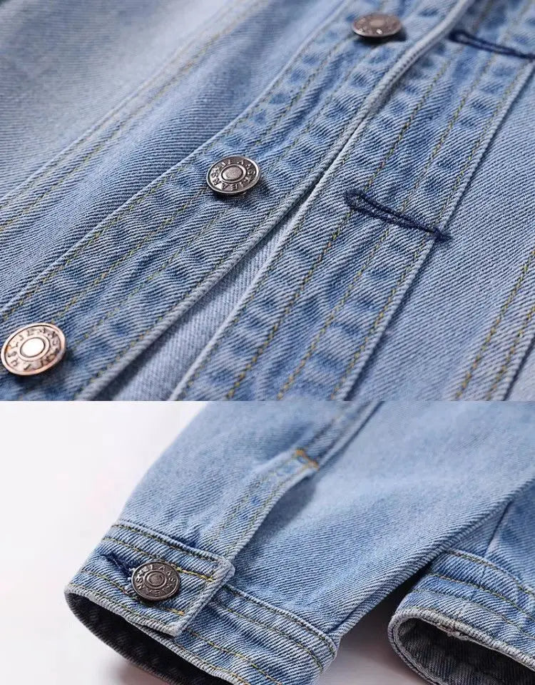 Dakota - Crop Denim Jacket