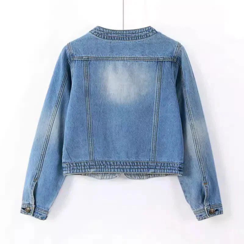 Dakota - Crop Denim Jacket