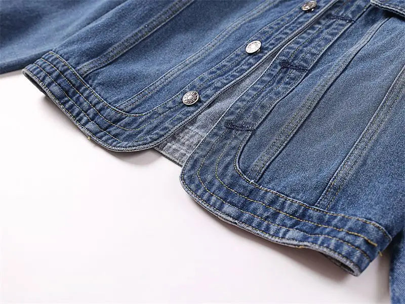 Dakota - Crop Denim Jacket