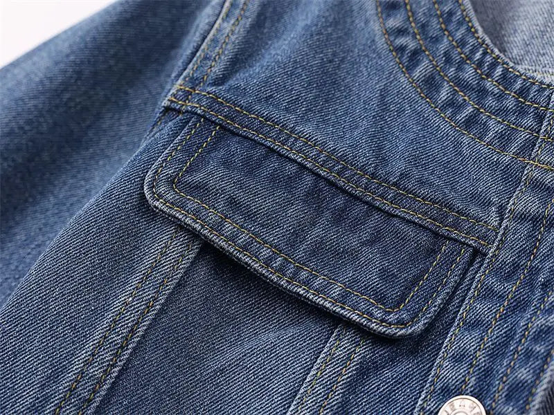 Dakota - Crop Denim Jacket