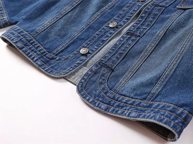 Dakota - Crop Denim Jacket
