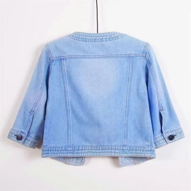 Dakota - Crop Denim Jacket