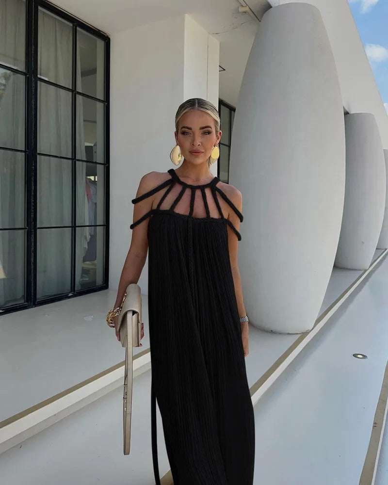 OLIVIA | Rope Maxi Dress