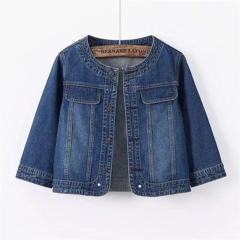 Dakota - Crop Denim Jacket