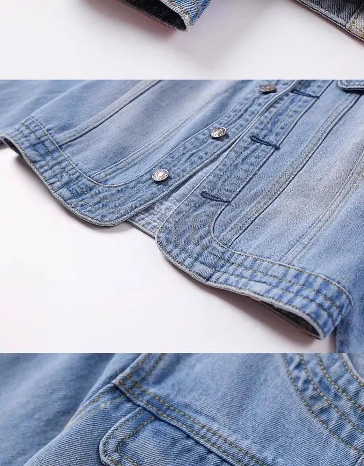 Dakota - Crop Denim Jacket