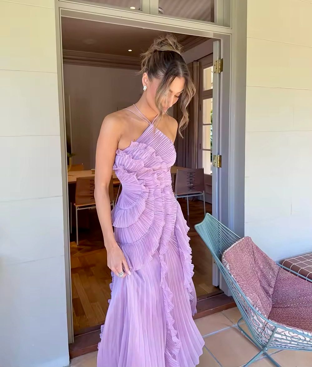 CAROLINE | Misty Lilac Silhouette