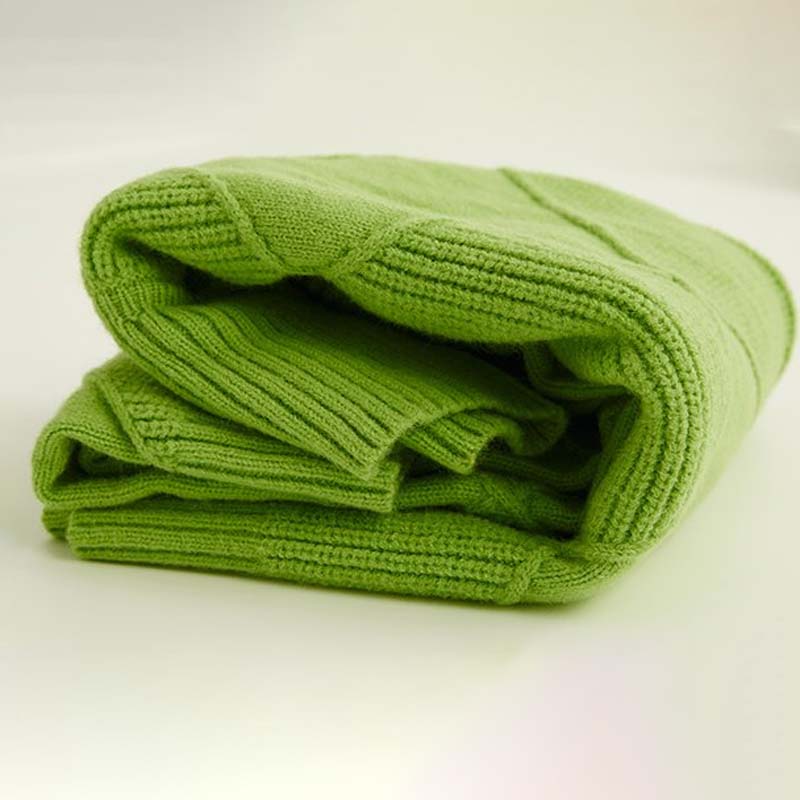 DANIE | Trendy High Neck Knit Sweater
