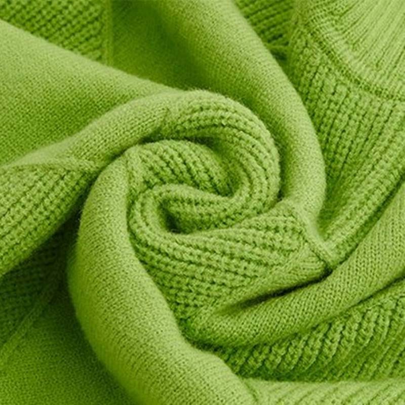 DANIE | Trendy High Neck Knit Sweater