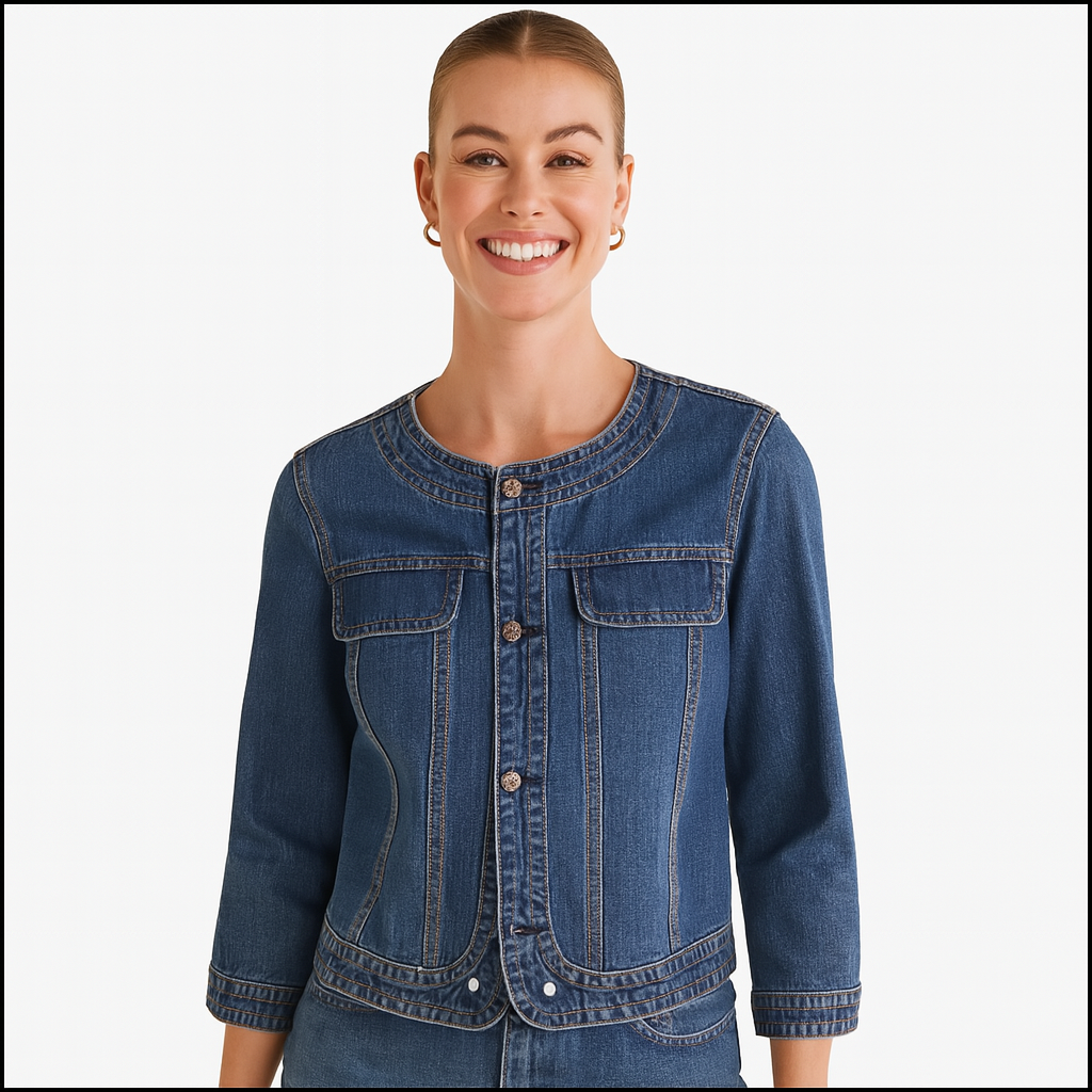 Dakota - Crop Denim Jacket