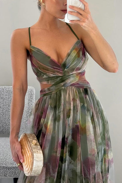 GISELLA - ENCHANTING FLORAL PRINT MAXI DRESS