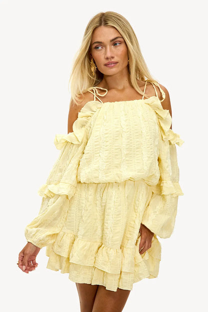 XIMENA | Modern Off-Shoulder Mini