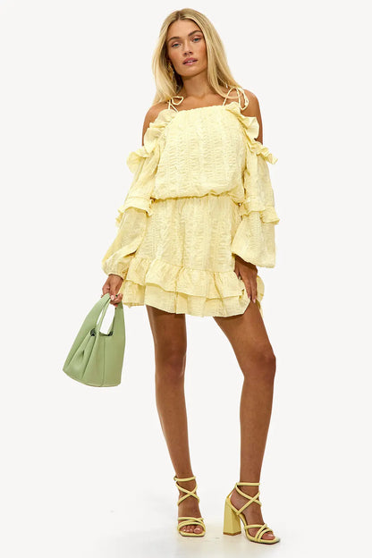 XIMENA | Modern Off-Shoulder Mini