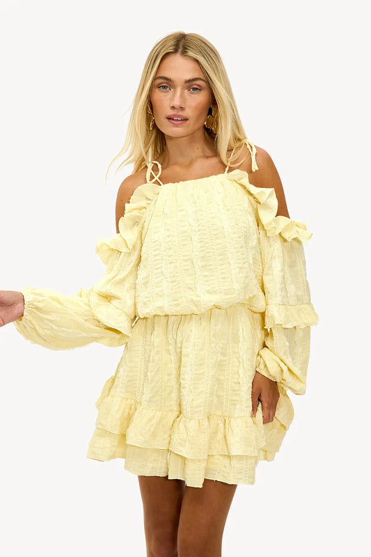 XIMENA | Modern Off-Shoulder Mini