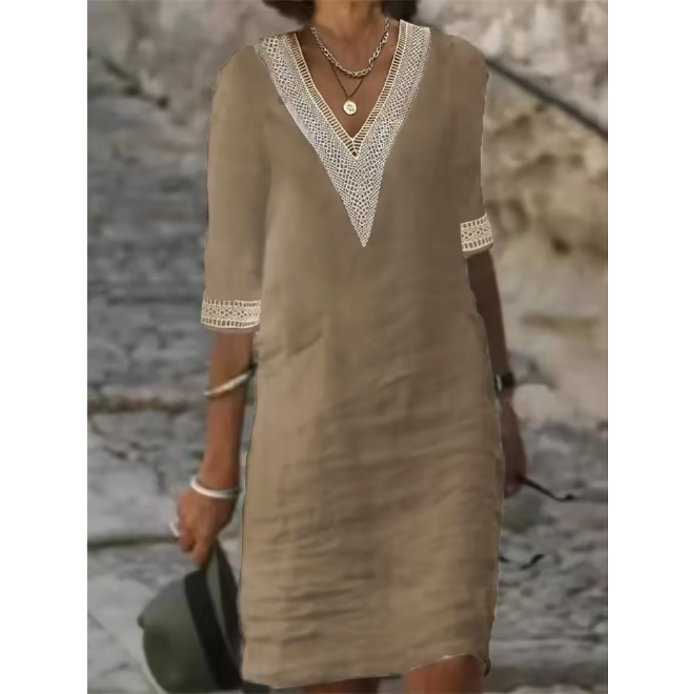 KYLIE | Timeless Natural Dress