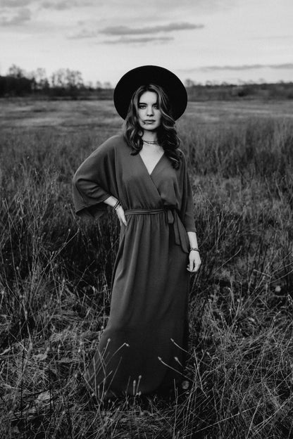LYLA | Moonlit Black Dress