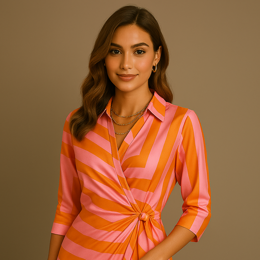 RUTH - ELEGANT WRAP DRESS