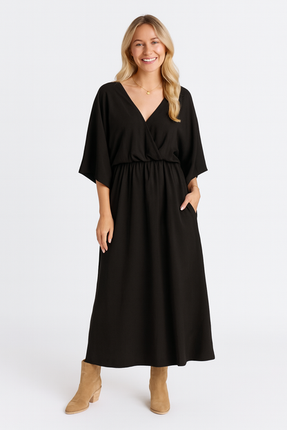 LYLA | Moonlit Black Dress