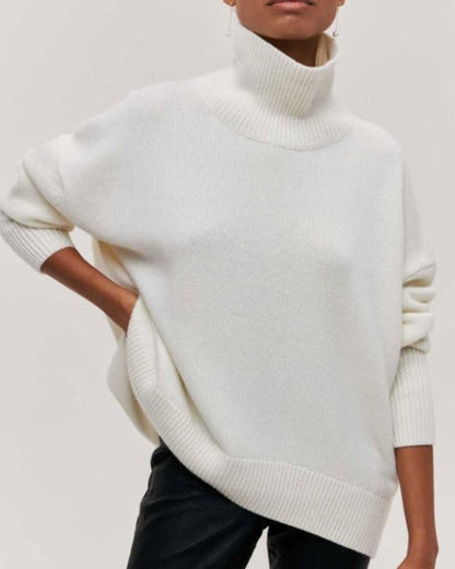 EVELEYN | Retro Oversized Turtleneck Sweater