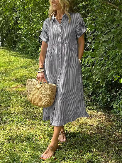 HARPER | Breezy Stripe Dress