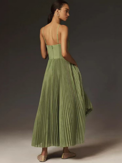 Seraphina – Luxury Olive Formal Gown