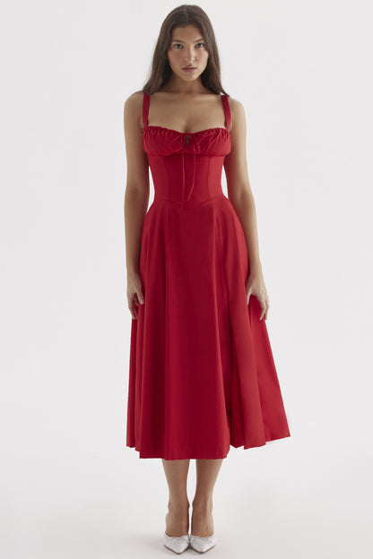ZINNIA | Sculpted Summer Dress