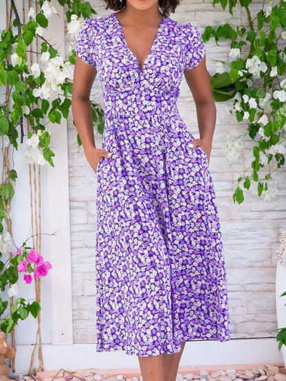 HALEY | Buttoned Grace Dress