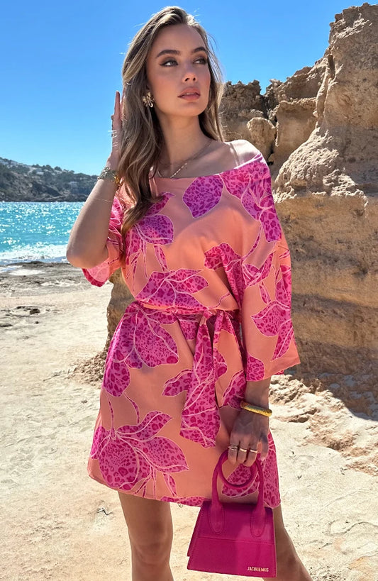 MIRA | Flower Mini Dress