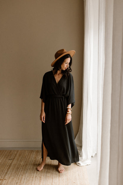 LYLA | Moonlit Black Dress