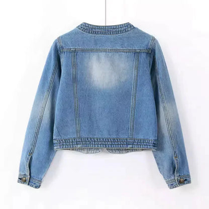 Dakota - Crop Denim Jacket