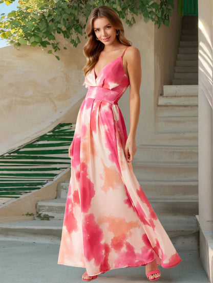 TARA | Elegant Fantasy Floral Dress