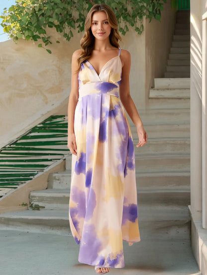 TARA | Elegant Fantasy Floral Dress