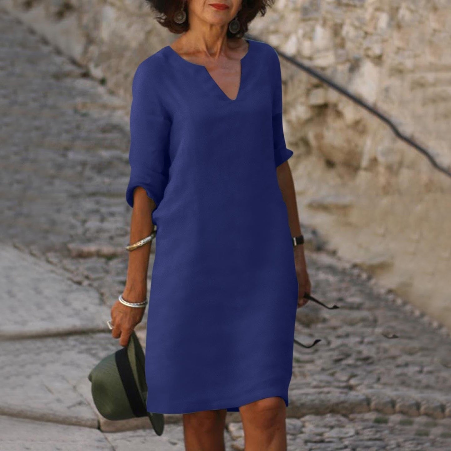 ELSIE | DRESS WITH BELLY COVERAGE