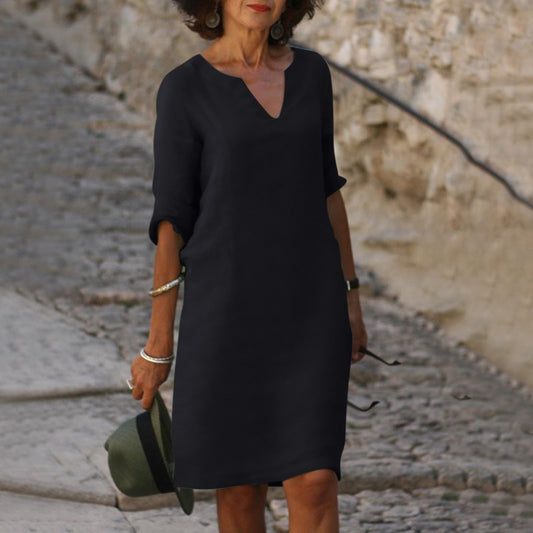 ELSIE | DRESS WITH BELLY COVERAGE